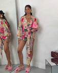 DRESS PORTOFINO FLOWER