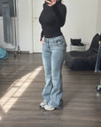 Jeans POCKET a zampa