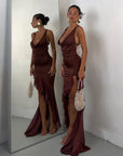 DRESS ALEXIS RUGGINE
