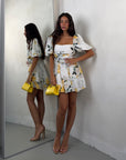 MINIDRESS GERANIO GIALLO