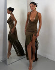 DRESS ALEXIS VERDE MILITARE
