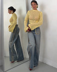 JEANS STRASS