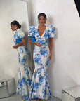 DRESS ELISA AZZURRO