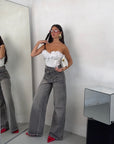 JEANS GREY