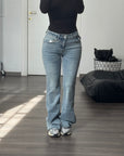 Jeans POCKET a zampa