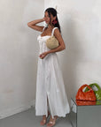 MAXIDRESS GILI BIANCO