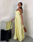 DRESS PROVIDENCIA GIALLO