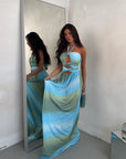 DRESS GIACARTA AZZURRO