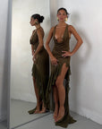 DRESS ALEXIS VERDE MILITARE