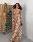 DRESS AMALFI MIX GIALLO
