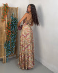 DRESS AMALFI MIX GIALLO
