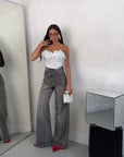 JEANS GREY