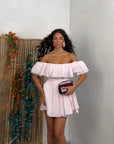 MINIDRESS QUINCE ROSA