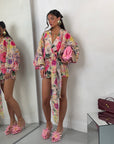 DRESS PORTOFINO FLOWER