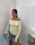 MAGLIA EVER GIALLA