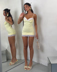 MINIDRESS LEMON