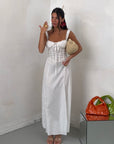MAXIDRESS GILI BIANCO