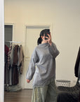 Pullover dettaglio in PIZZO