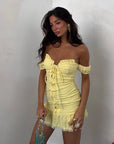 MINIDRESS NIZZA GIALLO