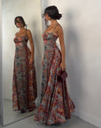 DRESS AMALFI MIX ROSSO
