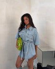 CAMICIA DENIM OVER