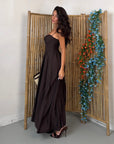 DRESS PROVIDENCIA MARRONE