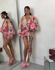 DRESS PORTOFINO FLOWER