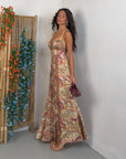 DRESS AMALFI MIX GIALLO