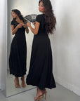 DRESS COSTINA NOIR