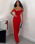 DRESS ESME ROSSO