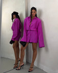 MINIDRESS CLOTILDE FUCSIA