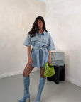 CAMICIA DENIM OVER