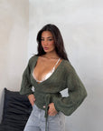 CARDIGAN INCROCIATINA