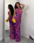 DRESS MUSA VIOLA