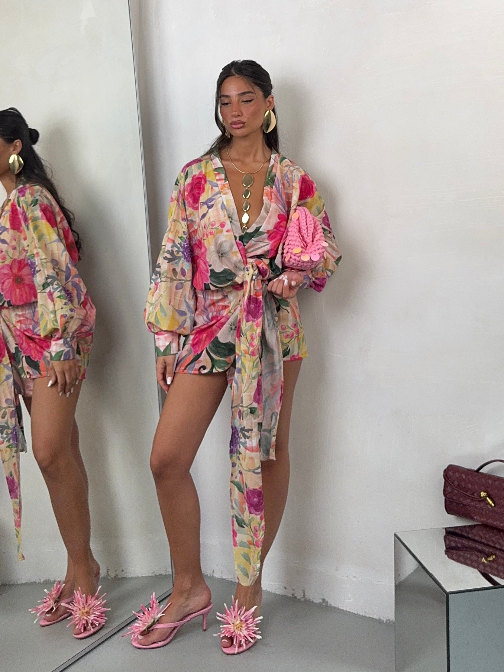 DRESS PORTOFINO FLOWER
