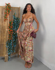 DRESS AMALFI MIX GIALLO