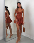 MINIDRESS FRAN RUGGINE
