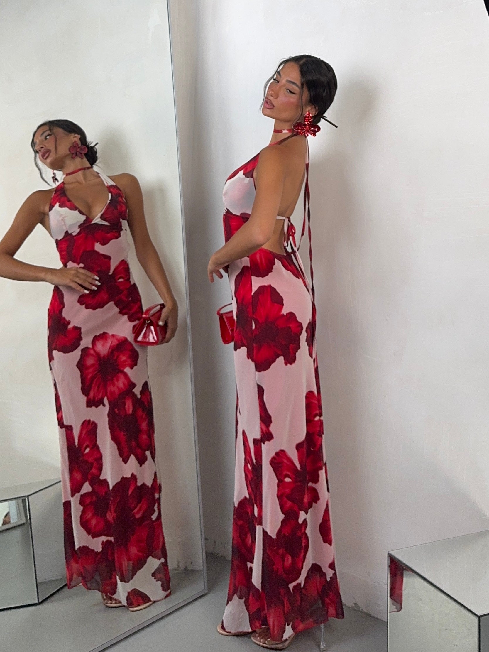 DRESS PETUNIA ROSSO