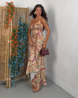 DRESS AMALFI MIX GIALLO