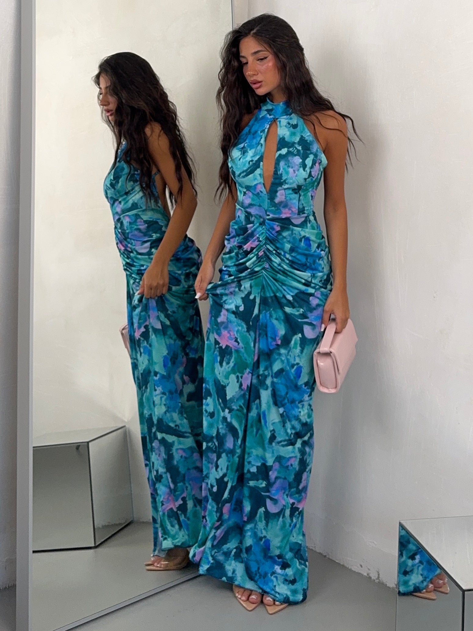 DRESS MUSA AZZURRO