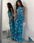 DRESS MUSA AZZURRO