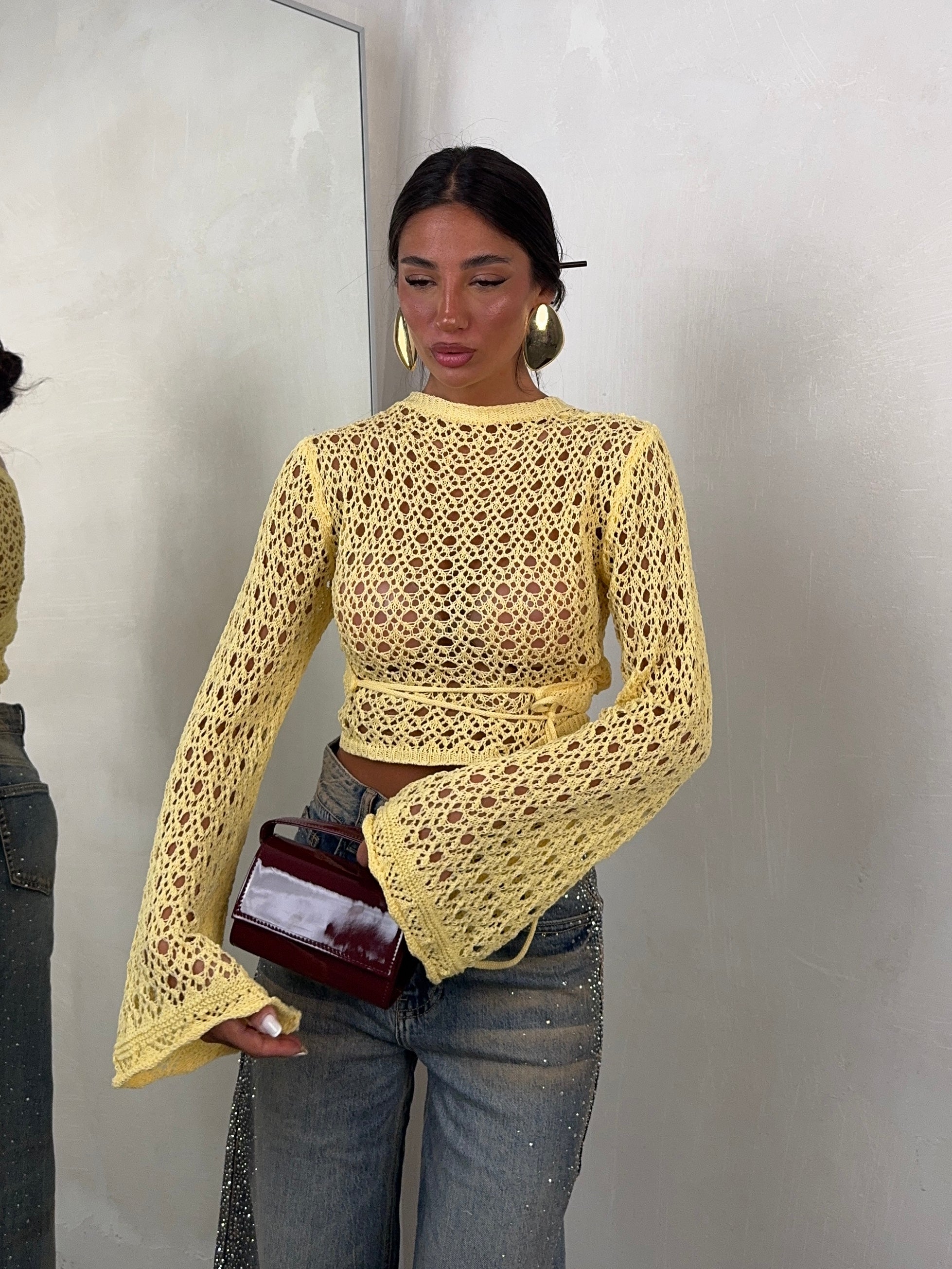CARDIGAN INCROCIATINA