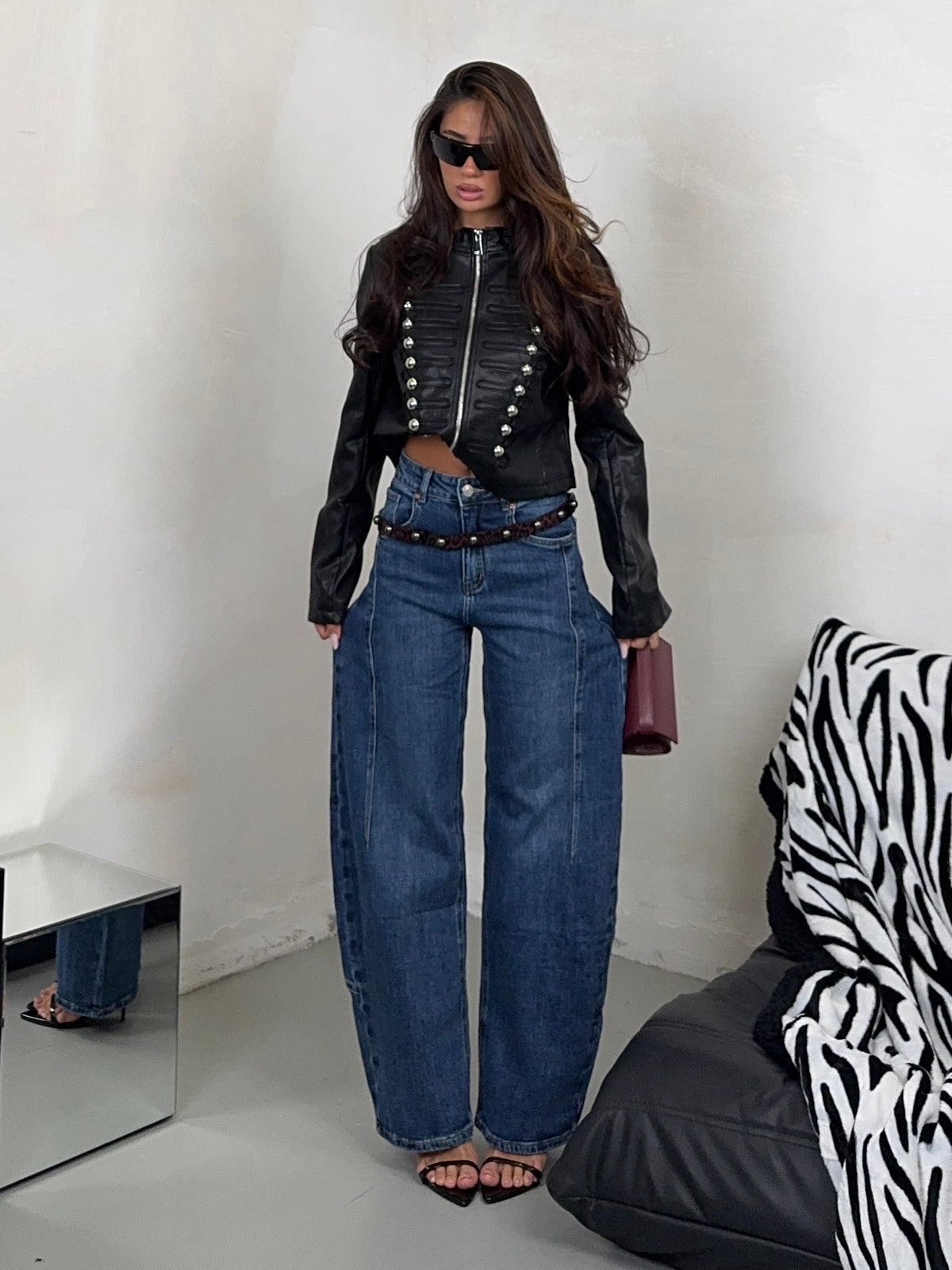 JEANS BALLON BELT