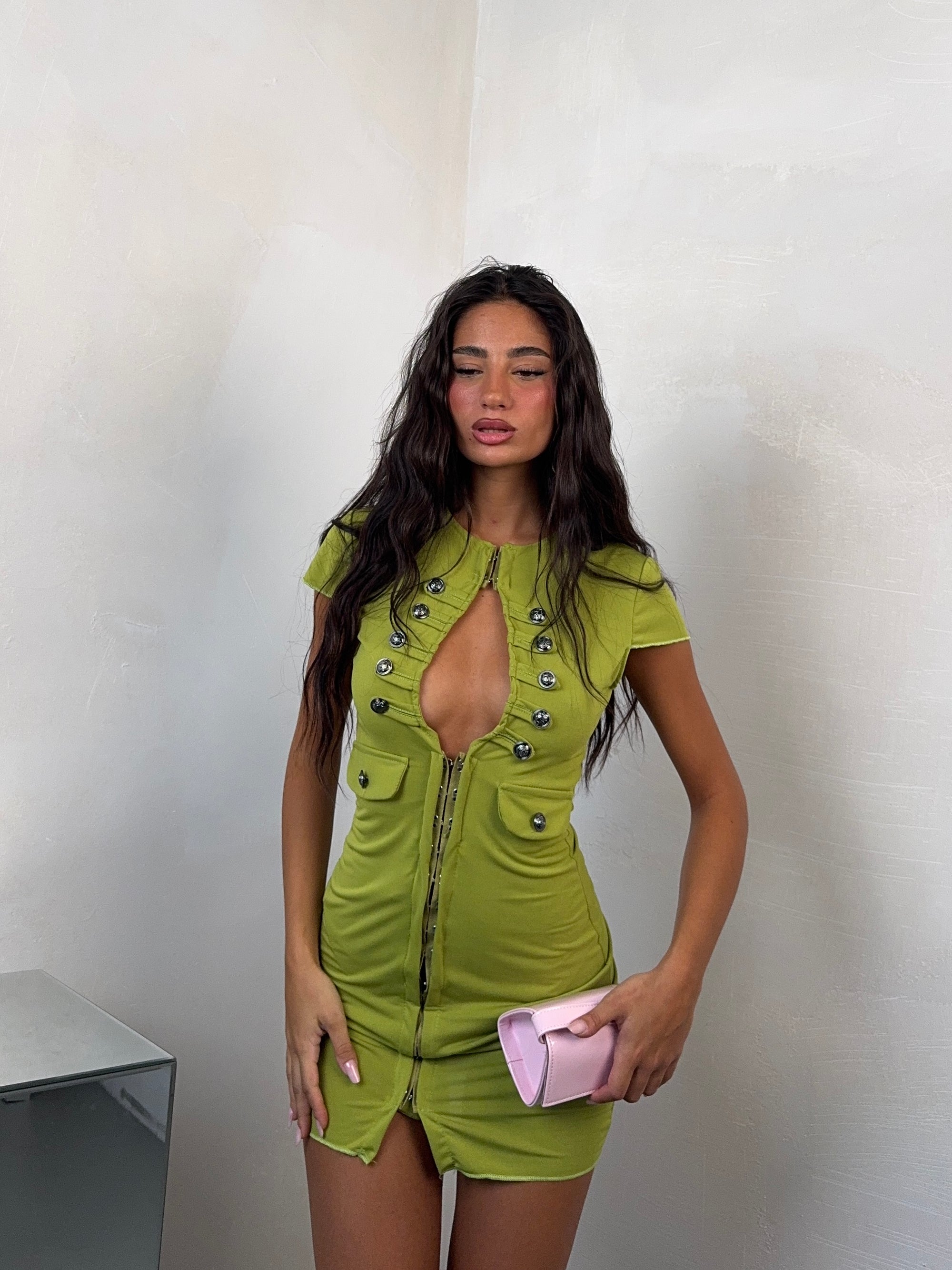 MINIDRESS OTTAVIA VERDE