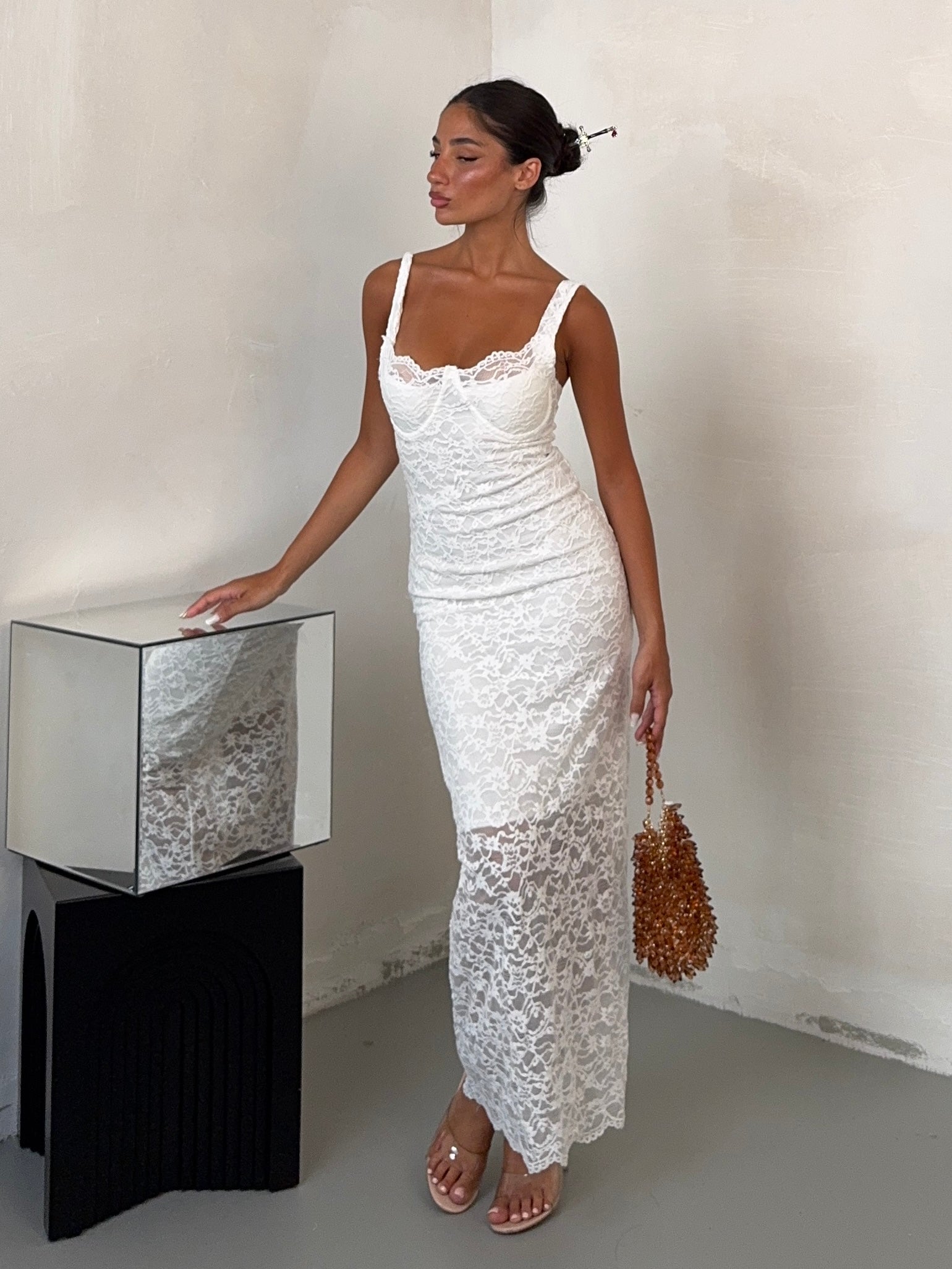 DRESS REINA BIANCO
