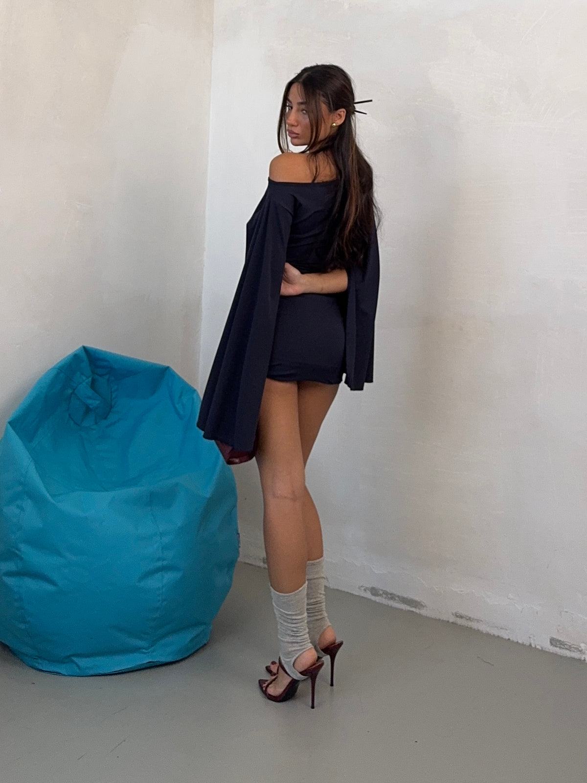 MINIDRESS MIDNIGHT BLUE