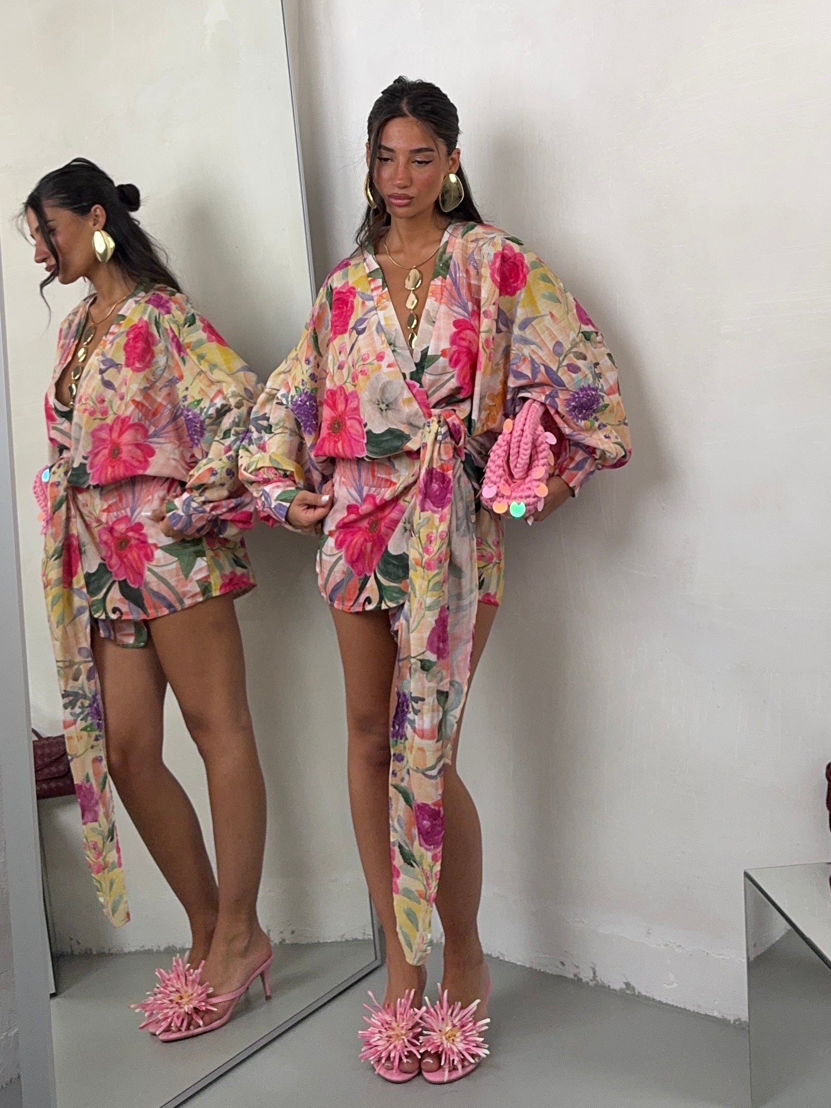 DRESS PORTOFINO FLOWER
