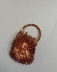 MINI BAG JEWELS BROWN