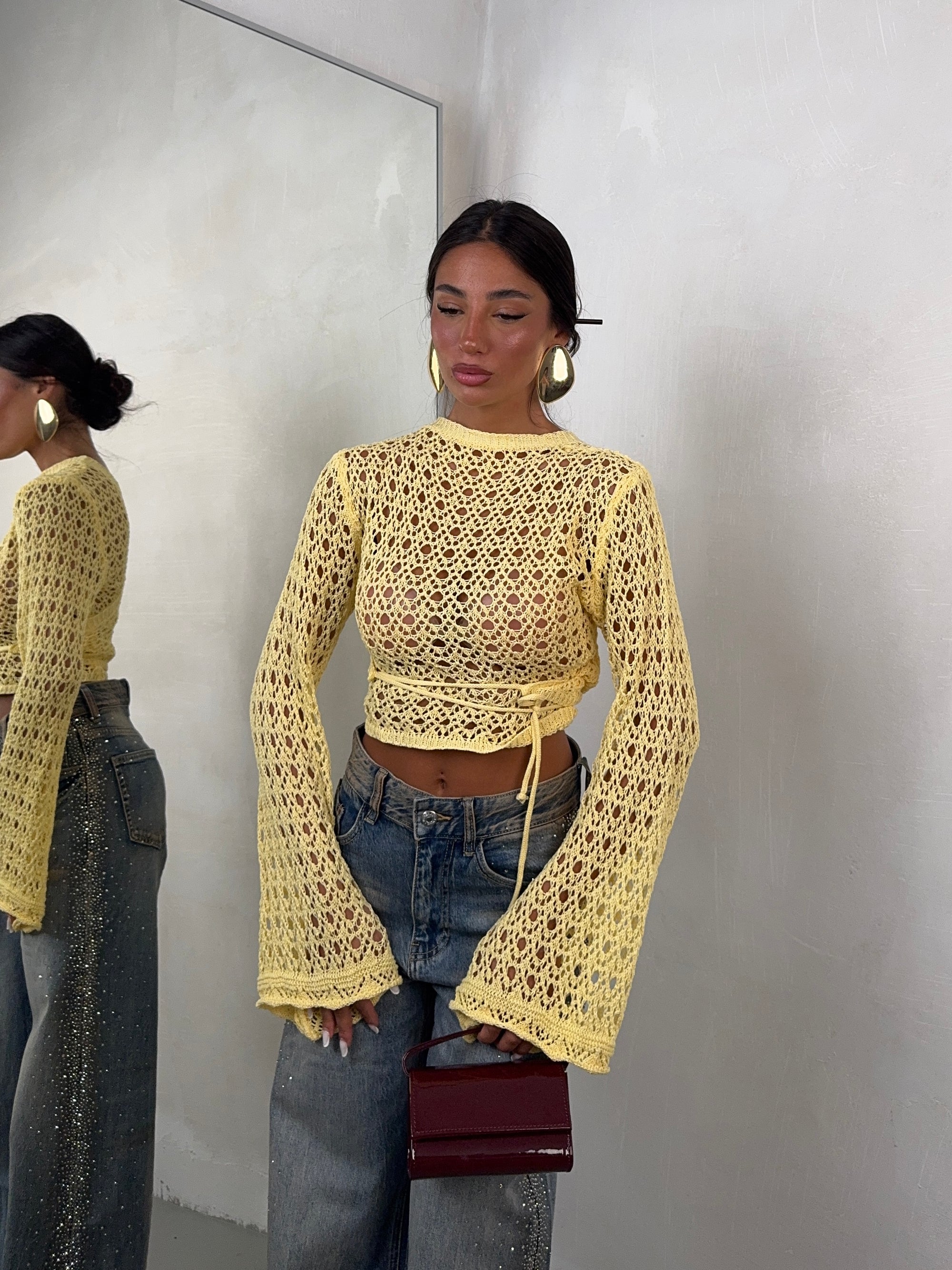 CARDIGAN INCROCIATINA
