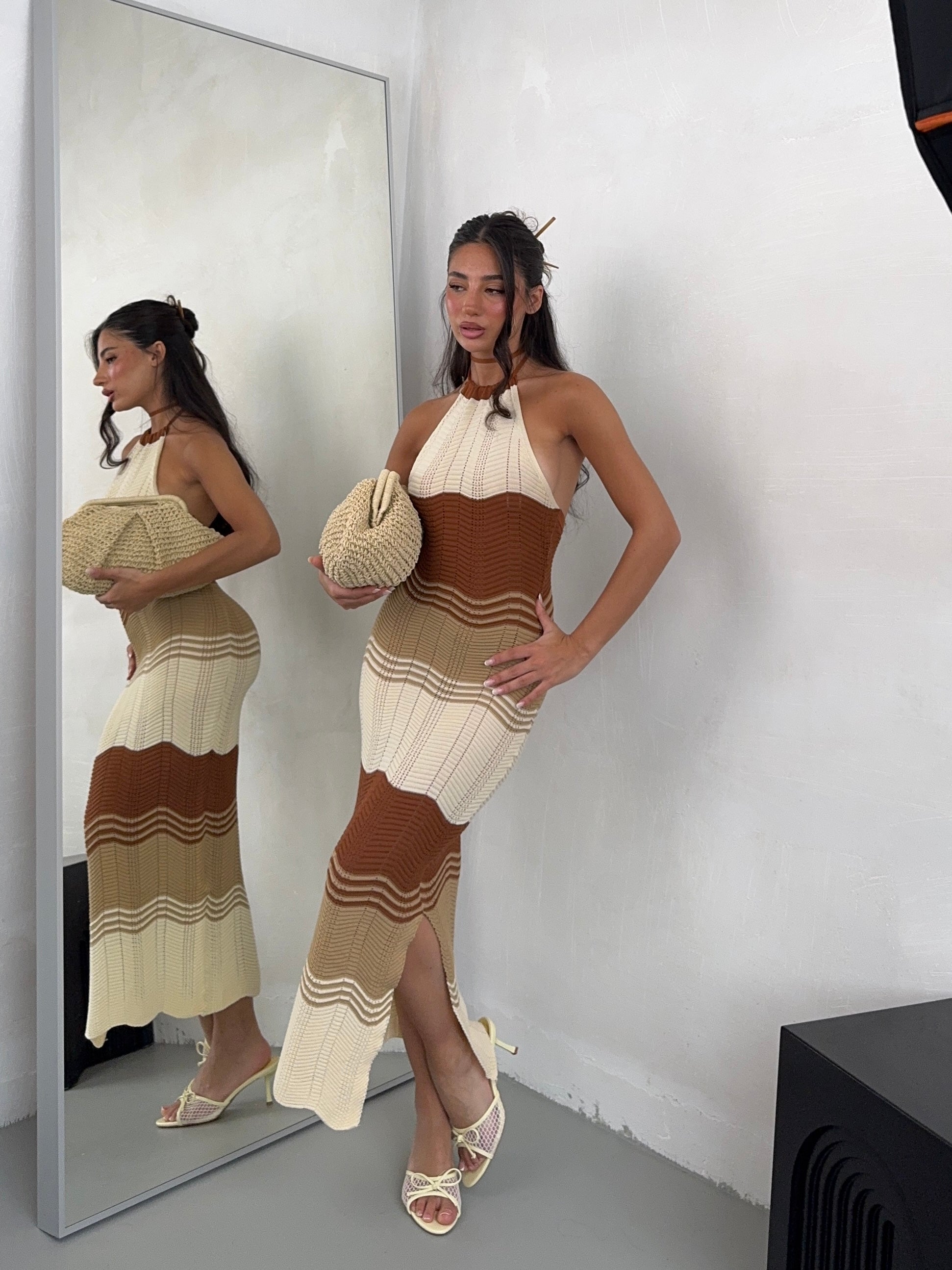 DRESS CROCHET FURTE